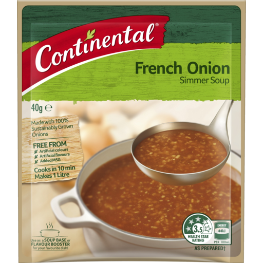 Continental French Onion Simmer Soup 40gm