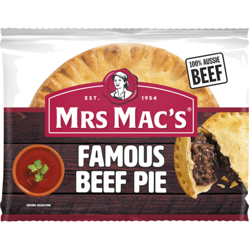 Mrs Macs Famous Beef Pie 175gm