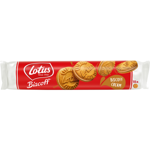 Lotus Biscoff Cream Biscuits 110gm