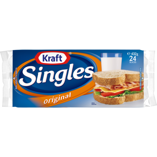 Kraft Cheese Singles Original 432gm