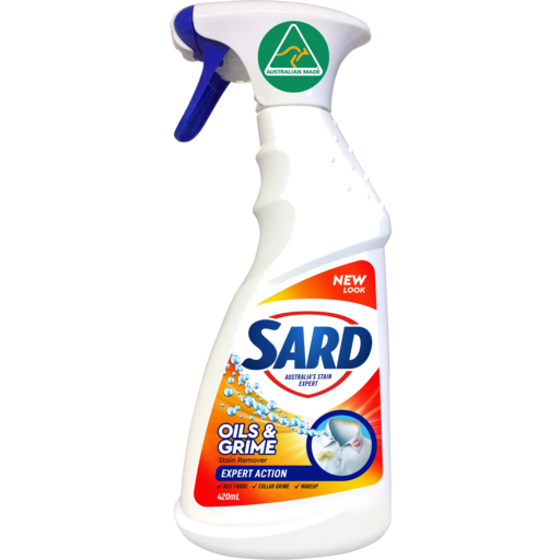 Sard Oil & Grime Stain Remover Spray 420ml