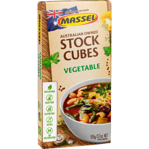 Massel Stock Cube Box 10 Vegetable 105gm