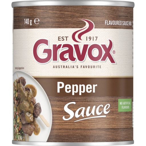 Gravox Pepper Sauce Mix Tin 140g