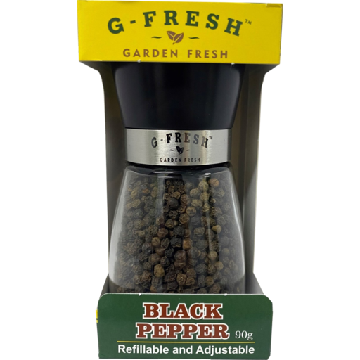 G Fresh Pepper Glass Grinder 190gm