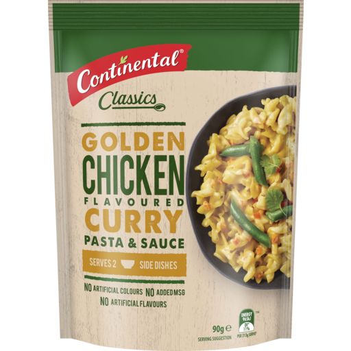 Continental Chicken Curry Pasta And Sauce 90Gm
