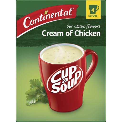 Continental Cream Of Chicken Cup A Soup 4 Serves 75Gm
