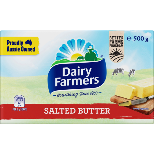 Dairy Farmers Salted Butter 500gm