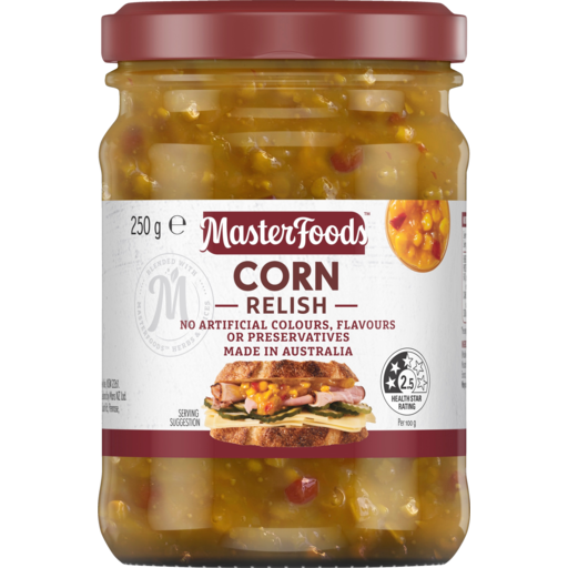 Masterfoods Corn Relish 250gm