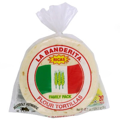 La Banderita Flour Tortillas Small 20pk