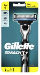 Gillette Mach 3+ Razor