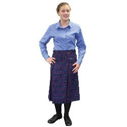 Pleated Skirt Tartan Senior Size 18