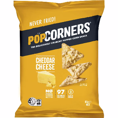 Popcorners Cheddar Cheese Snacks 85g